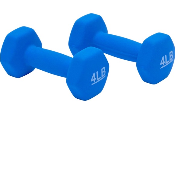 Neoprene Coated Hexagon Workout Dumbbell Hand Weight - Picture 1 of 2